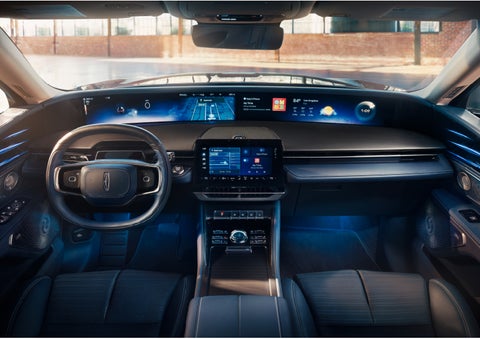 The panoramic display is shown in a 2024 Lincoln Nautilus® SUV. | McKie Lincoln, Inc. in Rapid City SD